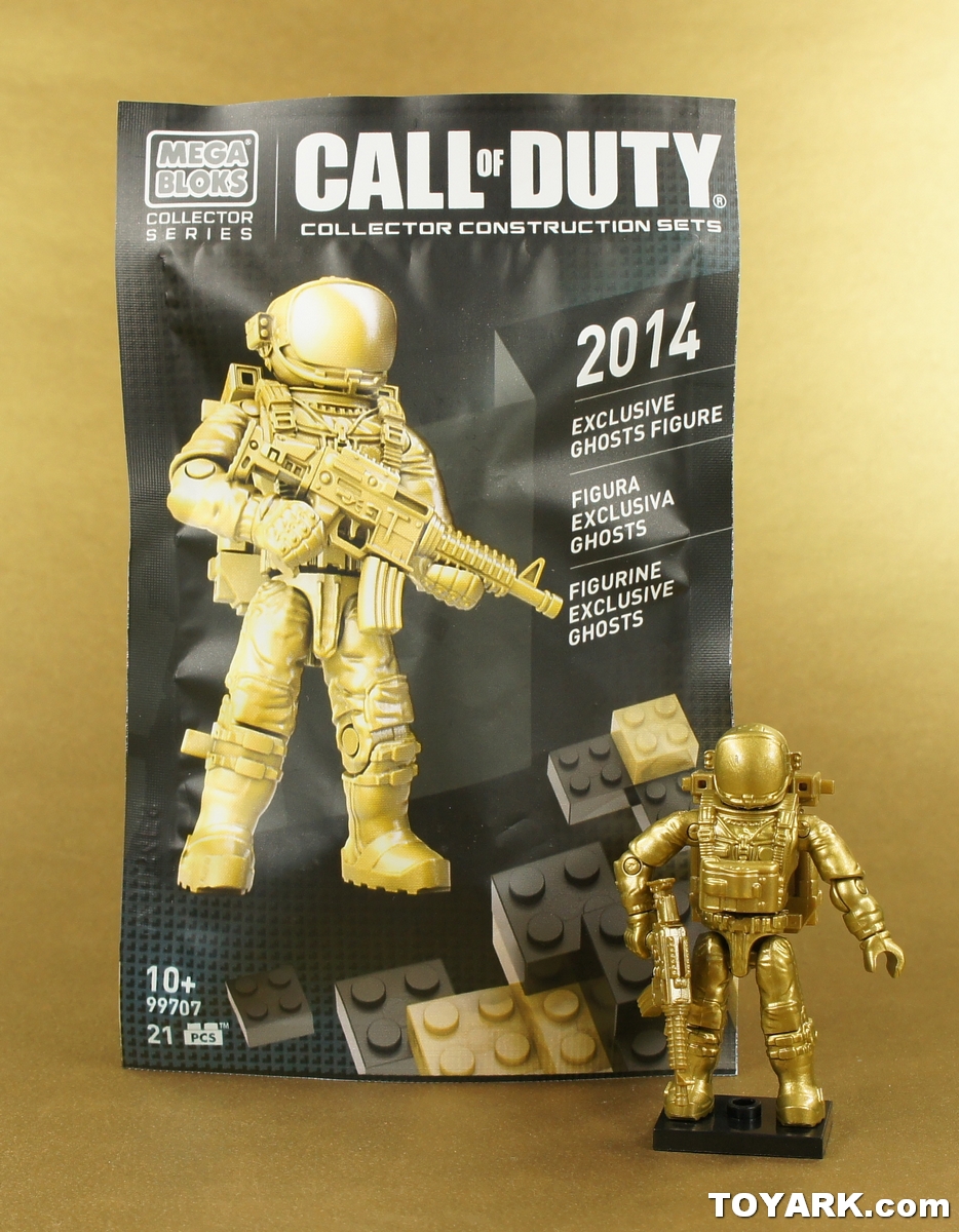 Mega Bloks Call Of Duty Astronaut collector series 2014 Ghosts Figure